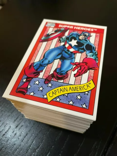 1990 Impel Marvel Universe Series 1 Complete Your Set Pick Your Cards