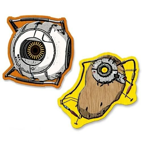 Portal Space Core and POTaDOS Collectible Patch 2-Pack - Officially Licensed