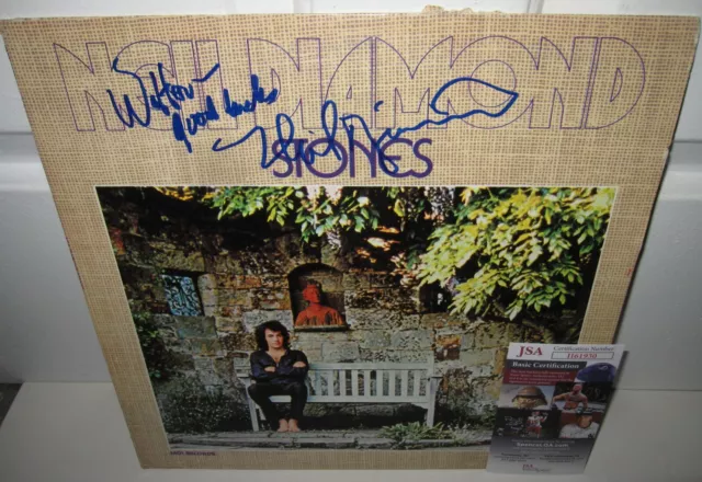 Neil Diamond Signed Stones Album Rock Autograph Record Sweet Caroline Jsa Cert