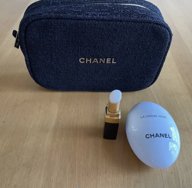 CHANEL 2022 MOISTURE MUST HAVES Hand & Lip Gift Set Holiday Set