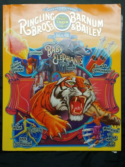 Ringling Brothers Barnum Bailey Circus VTG 1998 Souvenir Program with Pullouts