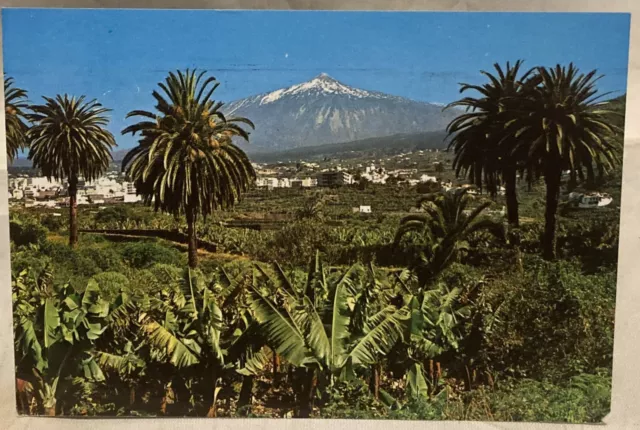 Spain Tenerife Puerto de la Cruz El Teide - posted 1984