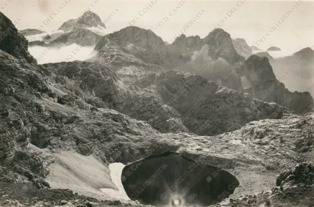 1923 GORIZIA Lago del Bris? Fotografia Marega