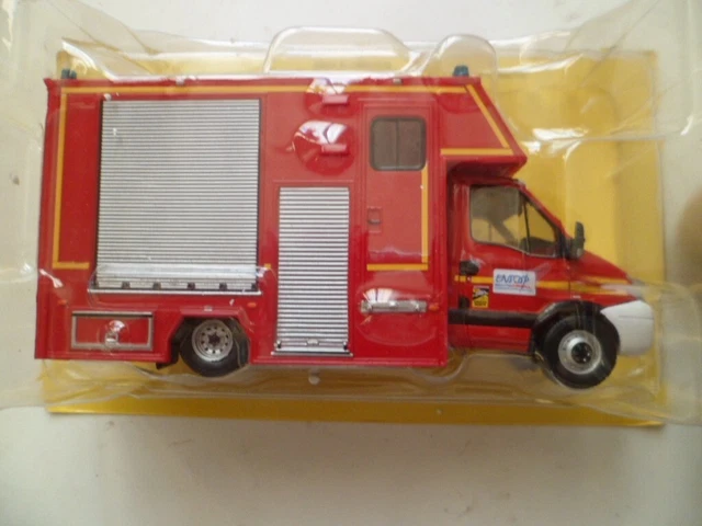 Iveco Daily Pompiers Secours Routier 1999 - Old Cars Agritec 1/43 - Modifié