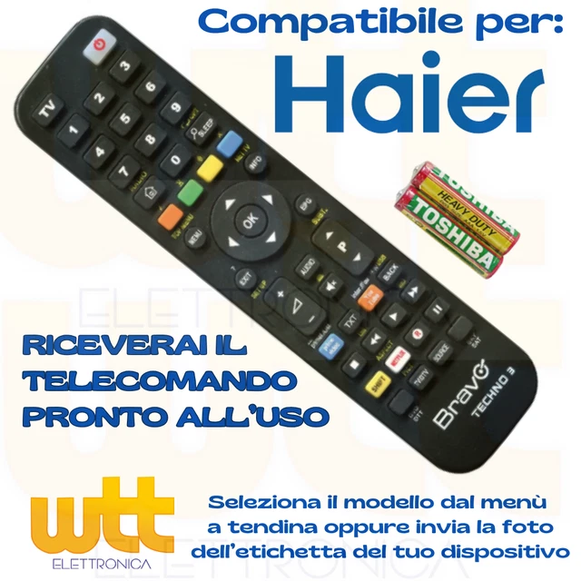 RemotesReplaced Telecomando Compatibile Con La HKC 32C1NHD-T2 - Foto 8