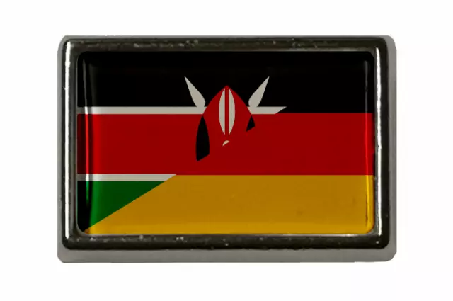Pin Kenia-Deutschland Flaggenpin Anstecker Anstecknadel Fahne Flagge