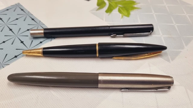 Pluma Estilografica Parker 21 Vintage Boligrafo Matsuri 16 Place Bendome Paris