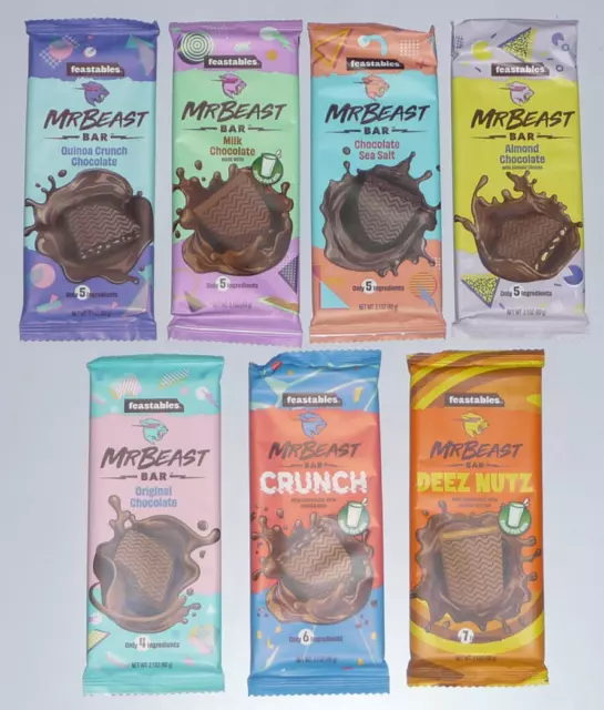 Feastables MrBeast Chocolate Sea Salt 60g