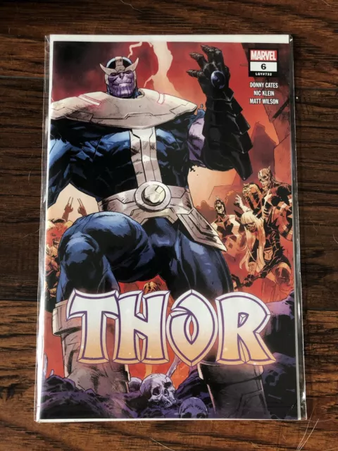 Thor #6 2nd Print Marvel Comics 2020 Cates Thanos Black Winter