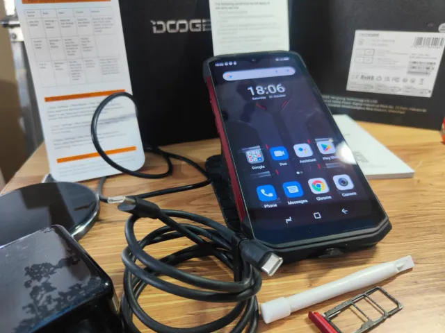 DOOGEE S98 Pro 6.3 8/256GB 16MP Night Vision 6000mAh Rugged Phone By FedEx