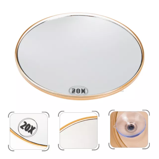 20x Vergrößerungsspiegel Saugnapf Make-Up-Spiegel 5,9 Zoll-ML