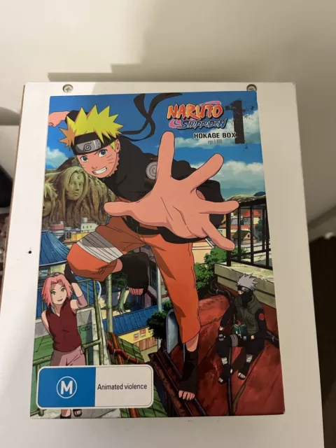 NARUTO SHIPPUDEN ( BOX 1 ) - ANIME TV SERIES DVD BOX SET (1-160 EPS) (ENG  DUB)