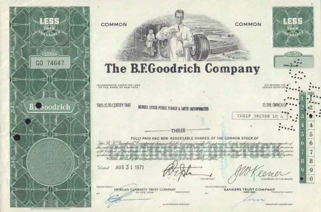 The B.F. Goodrich Co Charlotte NC  - now MICHELIN TYRES &  United Technoligies