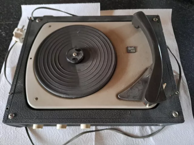 Dual Schallplattenspieler p300 AV/1 - Baujahr ca. 1963 - voll funktionsfähig -