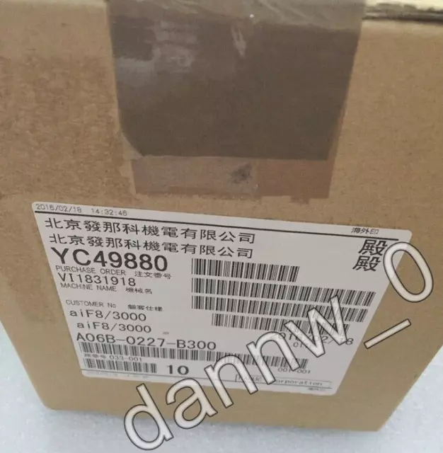 1PC New in Box FANUC A06B-0227-B300 Servo Motor/1