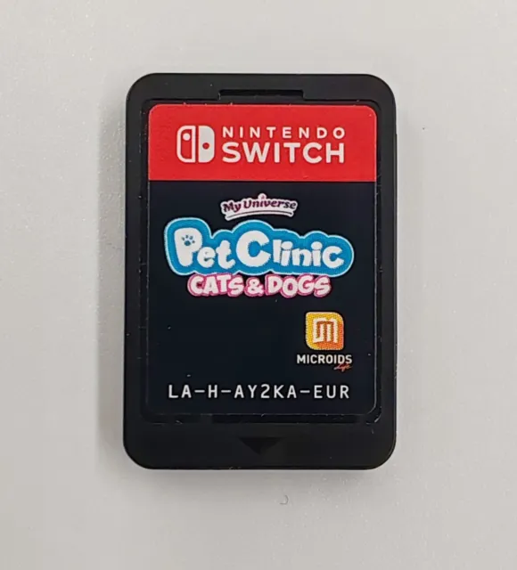 Lot 2 jeux switch maîtresse d'école et pet clinic - Nintendo