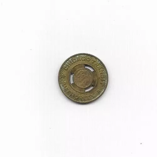 Chicago Transit Authority CTA vintage Cook County Illinois Token IL