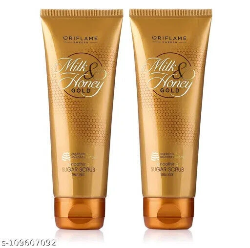 Oriflame Sweden Milk And Honey Gold Set Scrub, 200gms - pack de 2 Free Ship