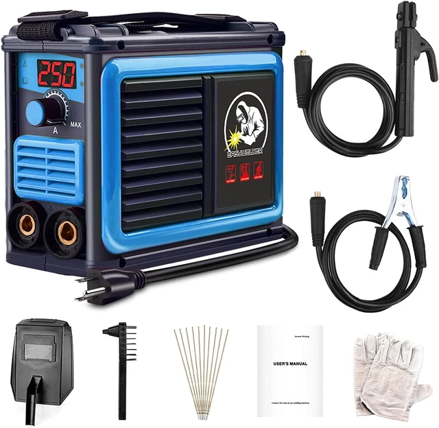 250A Welding Machine, Super Mini Welder Machine, Home DIY Portable Welder, Stick