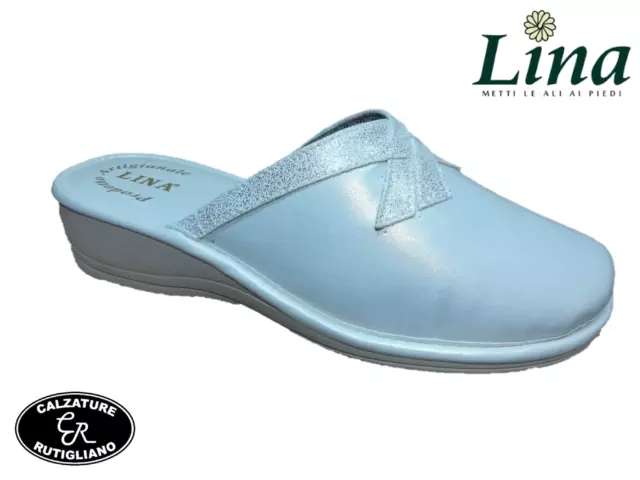 Pantofole Confort Donna Ciabatte Bianco Perlato Plantare Imbottito - Lina 97871