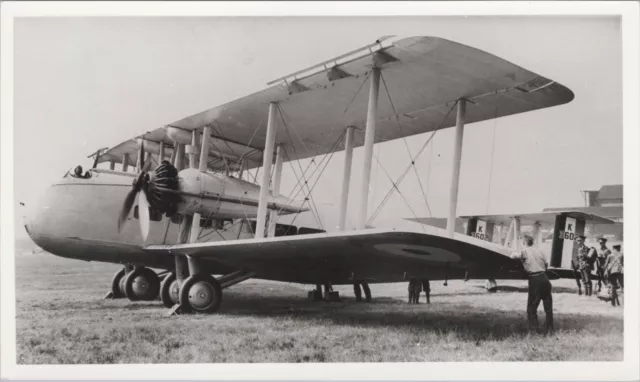 Vickers Valentia K3602 Vintage Photo Raf Royal Air Force