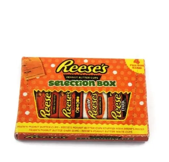 1:12th Scale Dolls House Miniature Reece`s selection box-packet-shop-SD