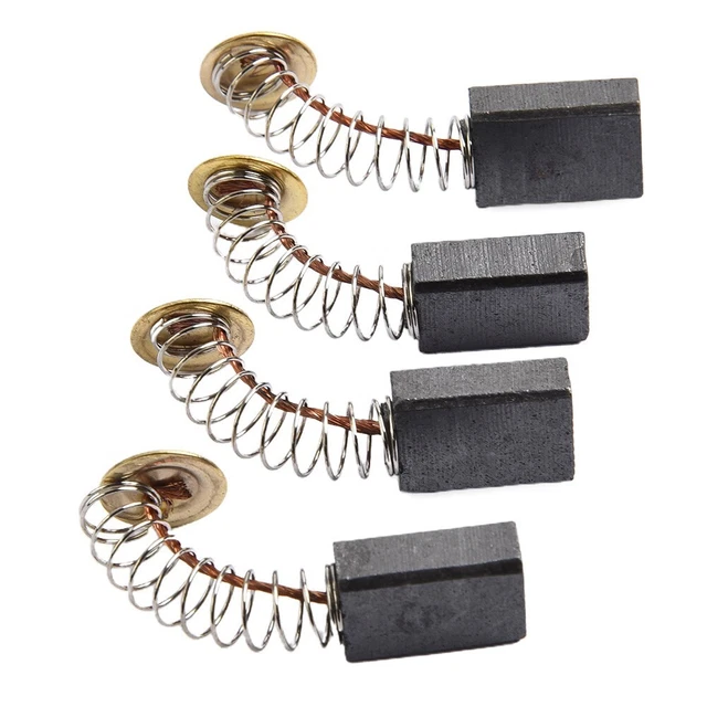 Lot De 6 Balais En Carbone Pour Moteurs électriques – Dimensions 14 X 3,8 X 3,8 Mm – Pièces De Rechange