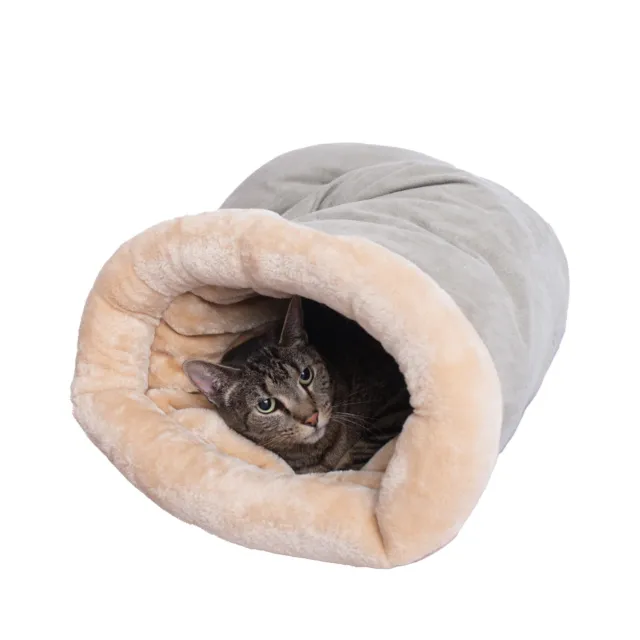 Armarkat Cat Bed Model C15HHL/MH Sage Green & Beige