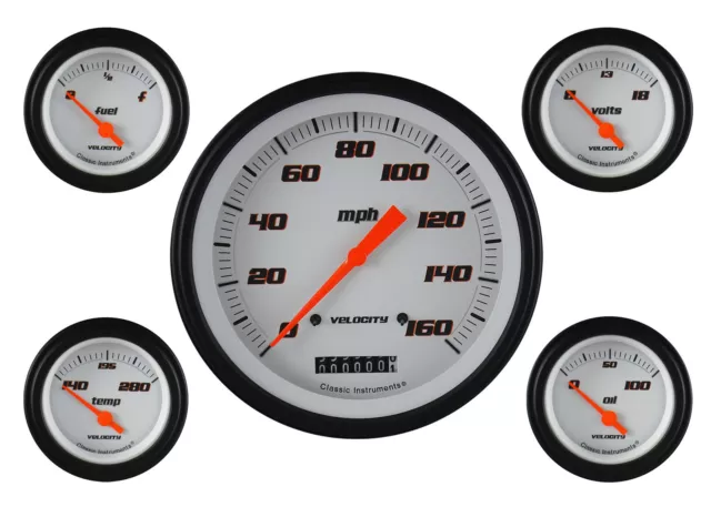 classic instruments 59 60 impala el camino chevy car gauge package speedo vs w