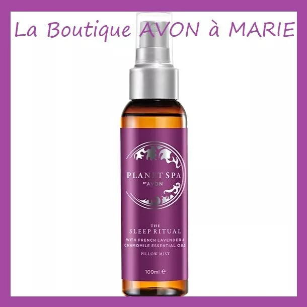 BRUME D'oreiller à la Lavande Française AROMATHERAPY AVON : Aide à s'endormir