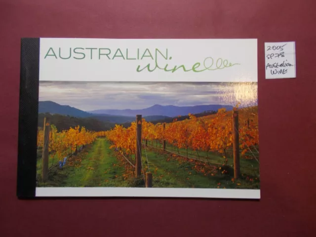 2005 Australia~Prestige Booklet~Australian Wine~SP78~Unmounted Mint~ UK