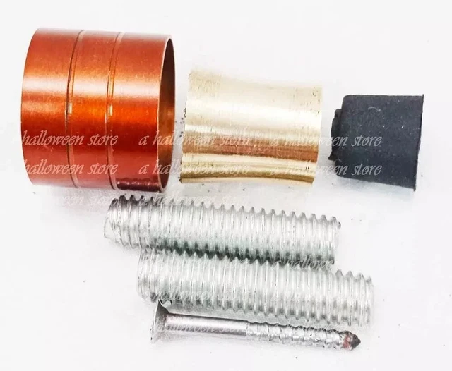 Punta Di Ricambio In Ottone, Tubo, Gomma, Perno Solo Per Bastone - Foto 11