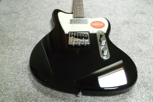 Squier Paranormal Offset Telecaster (jazzmaster/jaguar type) Black S,H