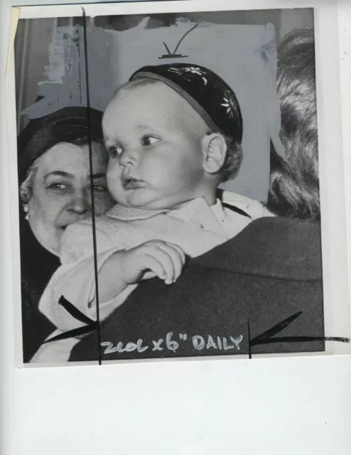 1959 Original Prince Albert Ii Monaco Photo Vintage Grimaldi  Son Princess Grace