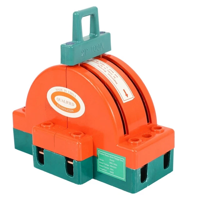 Interruttore di separazione bipolare 100 A per generatore di sicurezza interruttore di potenza