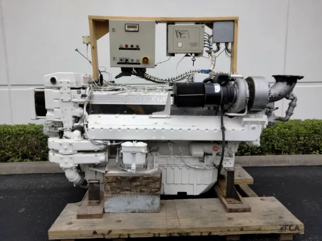 Deutz MWM TBD 2016V16, Marine Diesel Engine