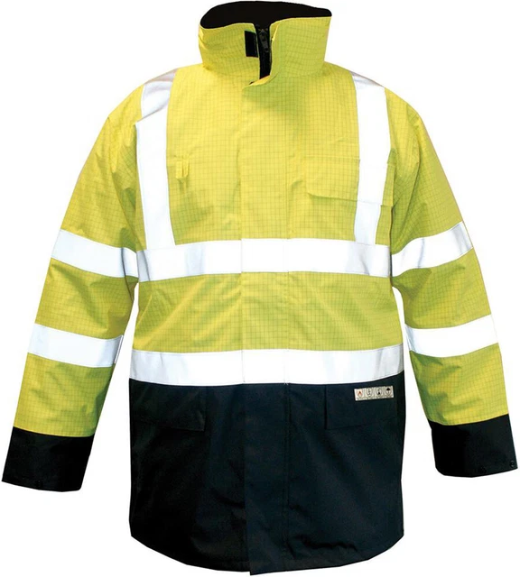 WerkzeugHERO Parka M-Safe Multinorm gelb-blau Gr. M