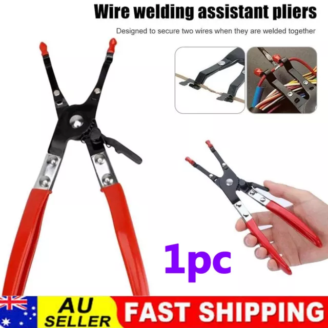 Car Vehicle Soldering Aid Plier Hold 2 Wires Whilst Car Repair ToFY Universal AU