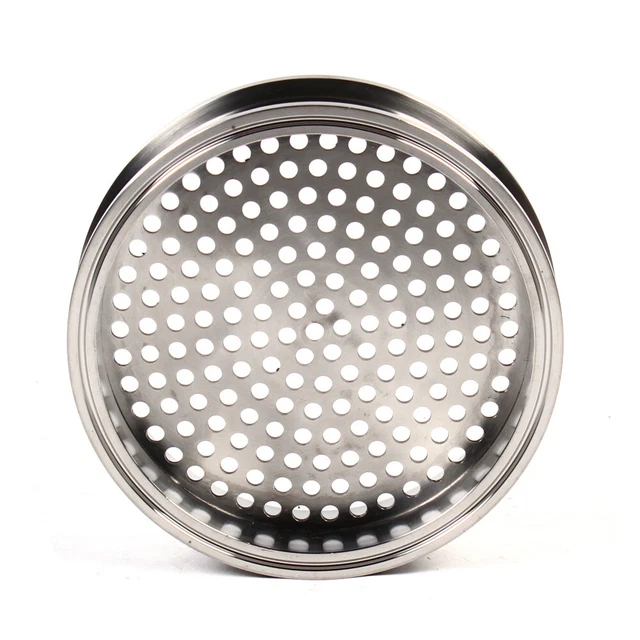 6'' Home brew Sanitary Filter Plate Inline 304 Stainless Steel 168mm Durable