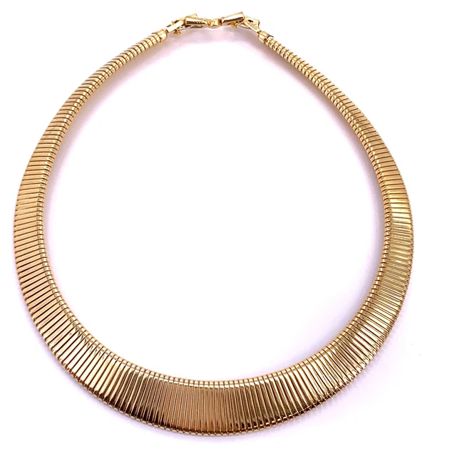 Vintage Collare Necklace collare Vintage Gold Tone T-Shirt Collana Cleopatra