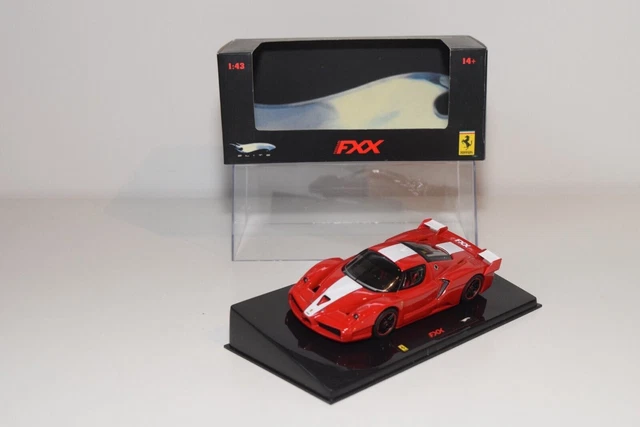 A56 1:43 Hot Wheels Elite Ferrari Fxx Red Mib 2
