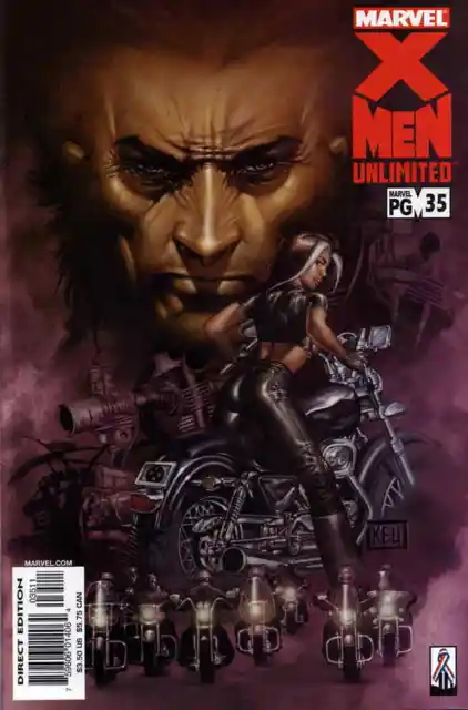 X-Men Xmen Unlimited #35 Marvel Comics July Jul 2002 (VF+)