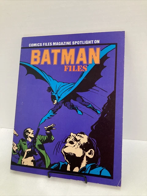 COMIC FILES MAGAZINE Spotlight on batman files EUR 16,73 - PicClick FR