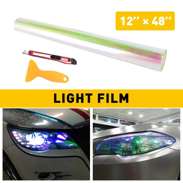 12X48" Chameleon Neo Pearl Headlight Taillight Fog Light Vinyl Tint Film Sticker