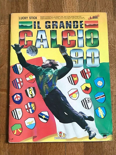 IL GRANDE CALCIO '91 Vallardi-Figurina-Sticker n. 259 - SCALA - PARMA -New