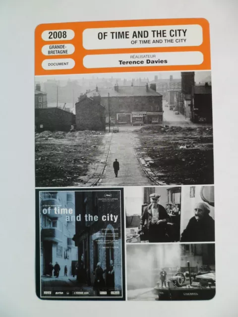 CARTE FICHE CINEMA 2008 OF TIME AND THE CITY Terence Davies Sol Papadopoulos
