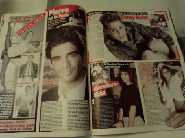 Bravo 14 1988. Eros Ramazzotti, Patrick Swayze Die Ärtze Madonna Bros 6