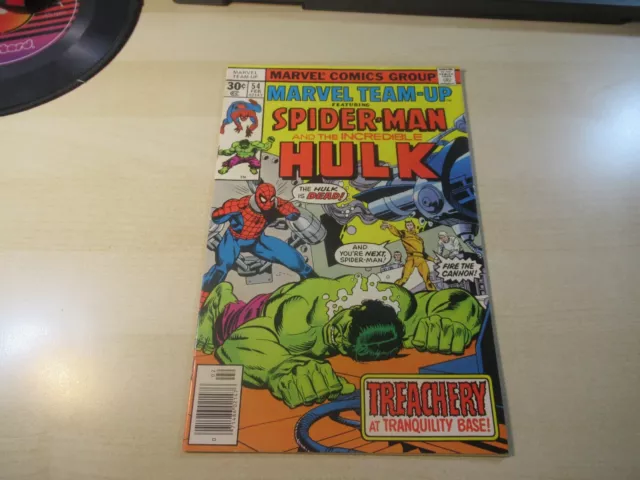 Marvel Team Up #54 Spider-Man Hulk Bronze Age High Grade John Byrne Art