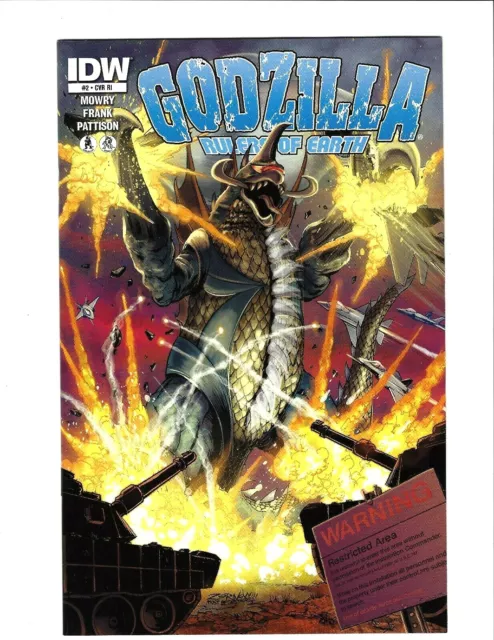 Godzilla Rulers Of Earth #2 Cvr Ri Idw Jul 2013 Cov. By Jeff Zemow 10.0 Gem Mint