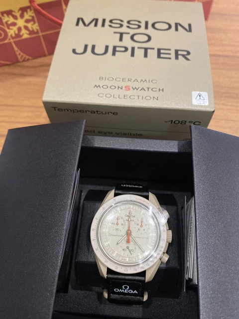 BRAND NEW OMEGA x Swatch Bioceramic Moonswatch Mission To Jupiter $550. ...